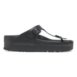 Gizeh Flex Platform Leather Black -Birkenstock Shop 1026874 side