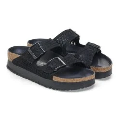 Arizona Flex Platform Synthetics Black -Birkenstock Shop 1026876 pair