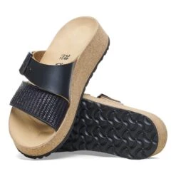 Almina Natural Leather-Synthetics Black 13 Almina Natural Leather-Synthetics Black -Birkenstock Shop 1026889 sole
