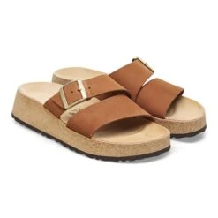 Almina Nubuck Leather Pecan -Birkenstock Shop 1026892 pair
