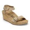 Soley Embossed Leather Sandcastle -Birkenstock Shop 1026895