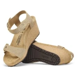 Soley Embossed Leather Sandcastle -Birkenstock Shop 1026895 sole