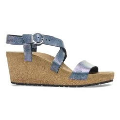 Sibyl Nubuck Leather Metallic Black -Birkenstock Shop 1026900 side