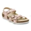 Birkenstock Kumba Kids Birko-Flor Embossed Shiny Light Rose -Birkenstock Shop 1026905