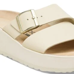 Almina Leather Ecru -Birkenstock Shop 1026906 detail 1