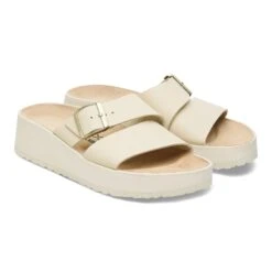 Almina Leather Ecru -Birkenstock Shop 1026906 pair