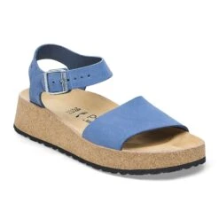 Glenda Nubuck Leather Elemental Blue