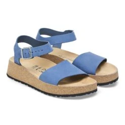 Glenda Nubuck Leather Elemental Blue -Birkenstock Shop 1026908 pair