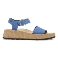 Glenda Nubuck Leather Elemental Blue -Birkenstock Shop 1026908 side
