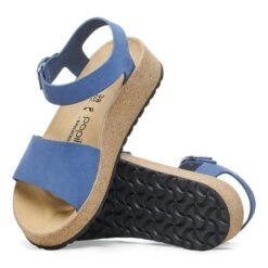 Glenda Nubuck Leather Elemental Blue -Birkenstock Shop 1026908 sole