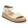 Glenda Natural Leather-Synthetics Natural/White -Birkenstock Shop 1026921