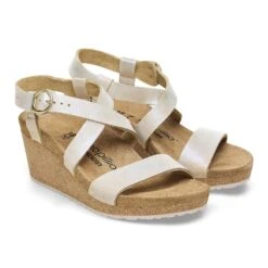 Sibyl Nubuck Leather Metallic Silver 13 Sibyl Nubuck Leather Metallic Silver -Birkenstock Shop 1026933 pair