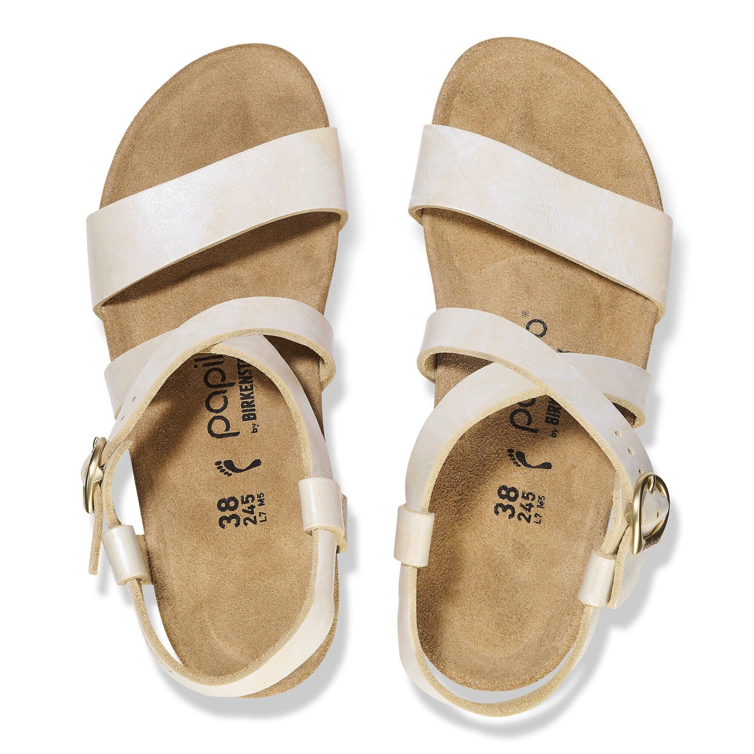 Sibyl Nubuck Leather Metallic Silver 2 Sibyl Nubuck Leather Metallic Silver - Image 2