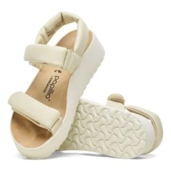 Theda Leather Ecru -Birkenstock Shop 1026942 sole