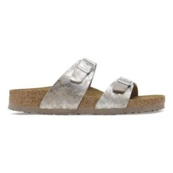 Birkenstock Sydney Synthetics Washed Metallic Silver 10 Birkenstock Sydney Synthetics Washed Metallic Silver -Birkenstock Shop 1026961 side