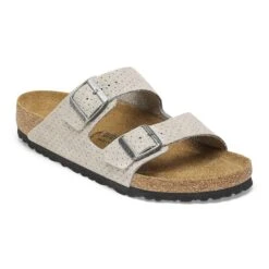 Birkenstock Arizona Suede Embossed Dotted Stone Coin