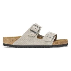 Birkenstock Arizona Suede Embossed Dotted Stone Coin -Birkenstock Shop 1026988 side