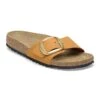 Birkenstock Madrid Big Buckle Nubuck Leather Burnt Orange -Birkenstock Shop 1027011