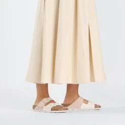 Birkenstock Arizona Split Birko-Flor Eggshell/New Beige -Birkenstock Shop 1027013 f look f