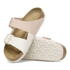Birkenstock Arizona Split Birko-Flor Eggshell/New Beige -Birkenstock Shop 1027013 sole