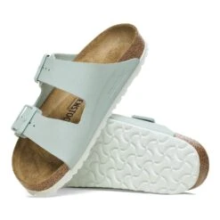 Birkenstock Arizona Birko-Flor Surf Green 13 Birkenstock Arizona Birko-Flor Surf Green -Birkenstock Shop 1027021 sole