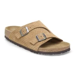Birkenstock Zürich Suede Embossed Dotted New Beige