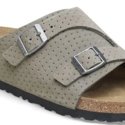 Birkenstock Zürich Suede Embossed Dotted Stone Coin -Birkenstock Shop 1027071 detail 1
