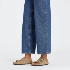 Birkenstock Arizona Suede Embossed New Beige -Birkenstock Shop 1027075 f look f