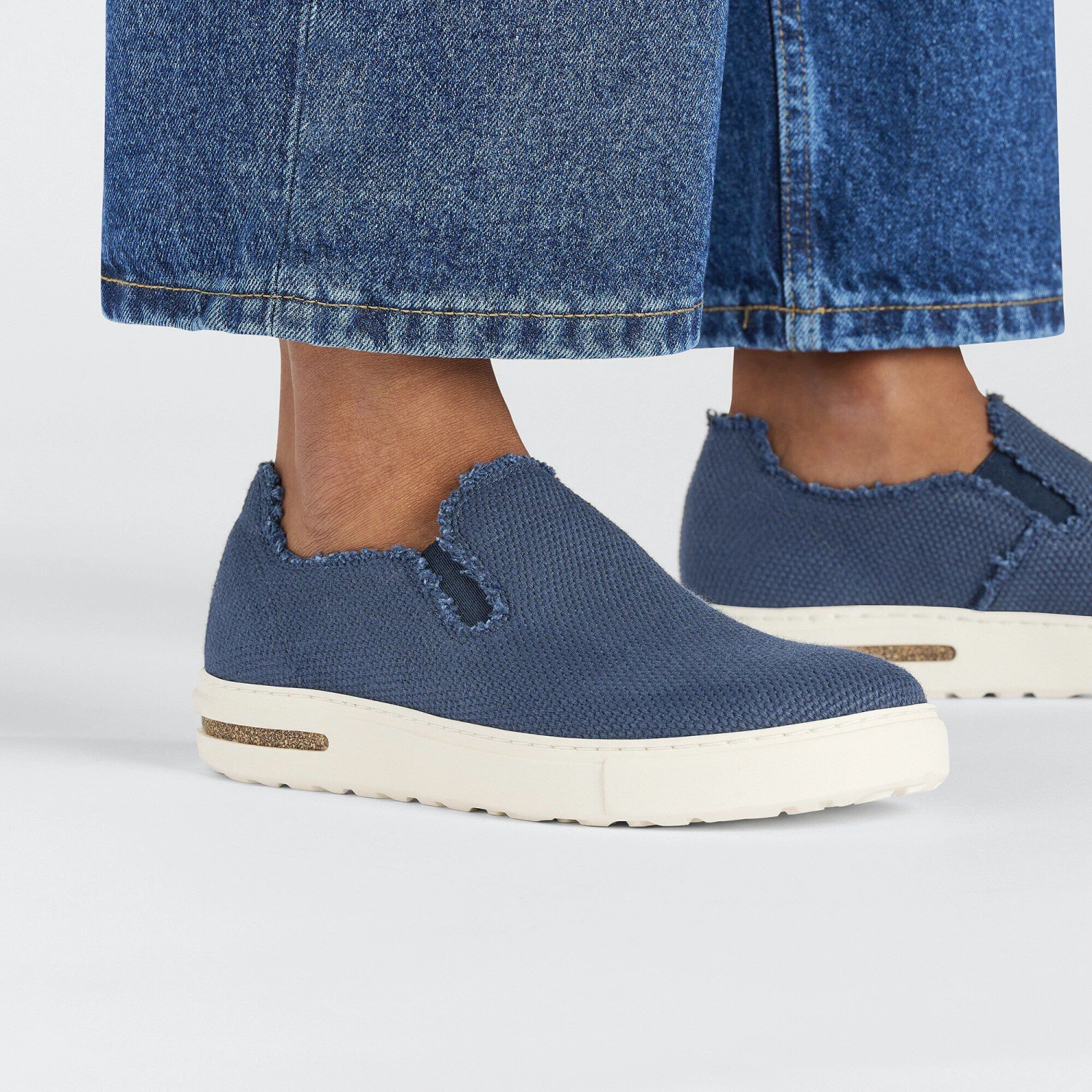 Birkenstock Bend Decon Slip On Textile Midnight Blue 7 Birkenstock Bend Decon Slip On Textile Midnight Blue - Image 7