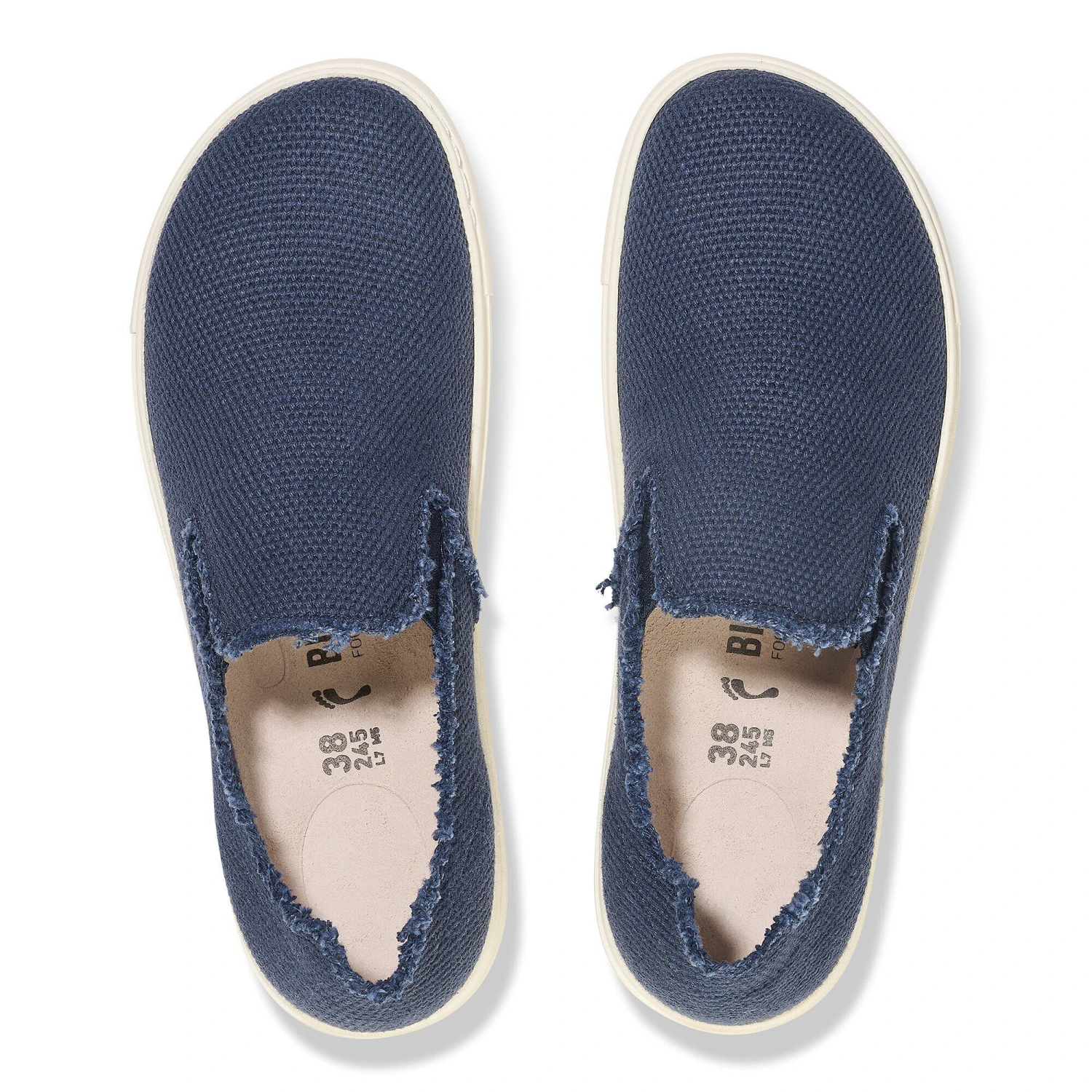 Birkenstock Bend Decon Slip On Textile Midnight Blue 2 Birkenstock Bend Decon Slip On Textile Midnight Blue - Image 2