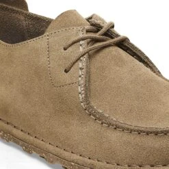 Birkenstock Utti Lace Suede Leather Gray Taupe -Birkenstock Shop 1027274 detail 1