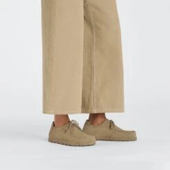 Birkenstock Utti Lace Suede Leather Gray Taupe -Birkenstock Shop 1027274 f look f