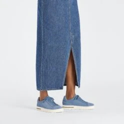 Birkenstock Bend Low Suede Leather Elemental Blue -Birkenstock Shop 1027280 f look f