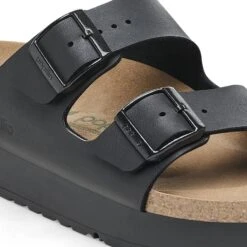 Arizona Flex Platform Birko-Flor Black -Birkenstock Shop 1027395 detail 1