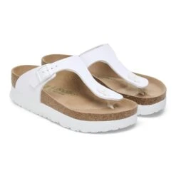 Gizeh Flex Platform Birko-Flor White -Birkenstock Shop 1027396 pair