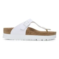 Gizeh Flex Platform Birko-Flor White -Birkenstock Shop 1027396 side