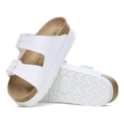 Arizona Flex Platform Birko-Flor White -Birkenstock Shop 1027416 sole