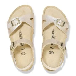Birkenstock Rio Kids Birko-Flor Graceful Pearl White -Birkenstock Shop 1027418 top