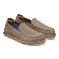 Birkenstock Utti Suede Leather Gray Taupe -Birkenstock Shop 1027494 pair