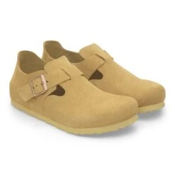 Birkenstock London Suede Leather Latte Cream 11 Birkenstock London Suede Leather Latte Cream -Birkenstock Shop 1027534 pair