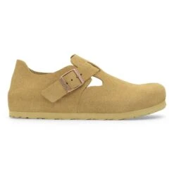 Birkenstock London Suede Leather Latte Cream 8 Birkenstock London Suede Leather Latte Cream -Birkenstock Shop 1027534 side