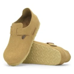 Birkenstock London Suede Leather Latte Cream 9 Birkenstock London Suede Leather Latte Cream -Birkenstock Shop 1027534 sole