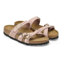 Birkenstock Franca Soft Footbed Nubuck Leather Soft Pink 11 Birkenstock Franca Soft Footbed Nubuck Leather Soft Pink -Birkenstock Shop 1027655 pair