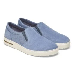 Birkenstock Oswego Suede Leather Elemental Blue -Birkenstock Shop 1027656 pair