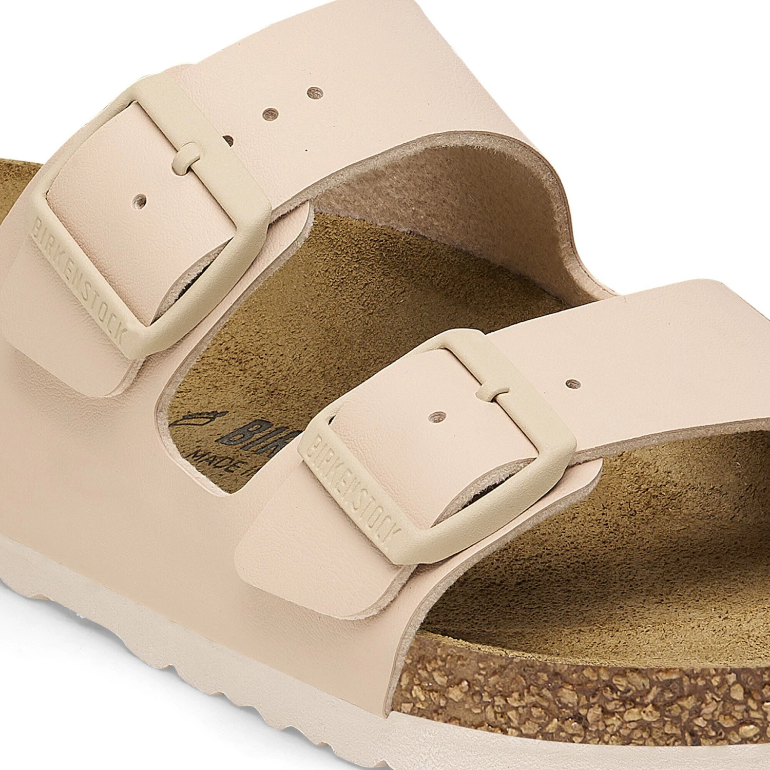 Birkenstock Arizona Birko-Flor New Beige 5 Birkenstock Arizona Birko-Flor New Beige - Image 5