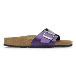Birkenstock Catalina Birko-Flor Embossed Shiny Acai -Birkenstock Shop 1027813 side