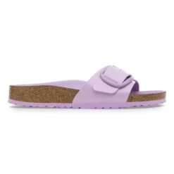 Birkenstock Madrid Big Buckle Natural Leather Patent High-Shine Crocus Tonal Buckle 8 Birkenstock Madrid Big Buckle Natural Leather Patent High-Shine Crocus Tonal Buckle -Birkenstock Shop 1027822 side