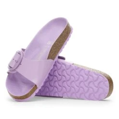 Birkenstock Madrid Big Buckle Natural Leather Patent High-Shine Crocus Tonal Buckle 9 Birkenstock Madrid Big Buckle Natural Leather Patent High-Shine Crocus Tonal Buckle -Birkenstock Shop 1027822 sole