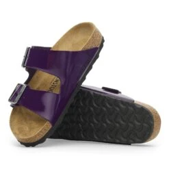 Birkenstock Arizona Birko-Flor Patent Patent Acai -Birkenstock Shop 1027838 sole