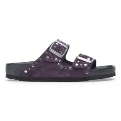 Birkenstock Arizona Rivets Suede Leather Acai 10 Birkenstock Arizona Rivets Suede Leather Acai -Birkenstock Shop 1027839 side
